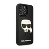 Karl Lagerfeld 3D Rubber Karl`s Head - Etui iPhone 14 Pro Max (czarny)